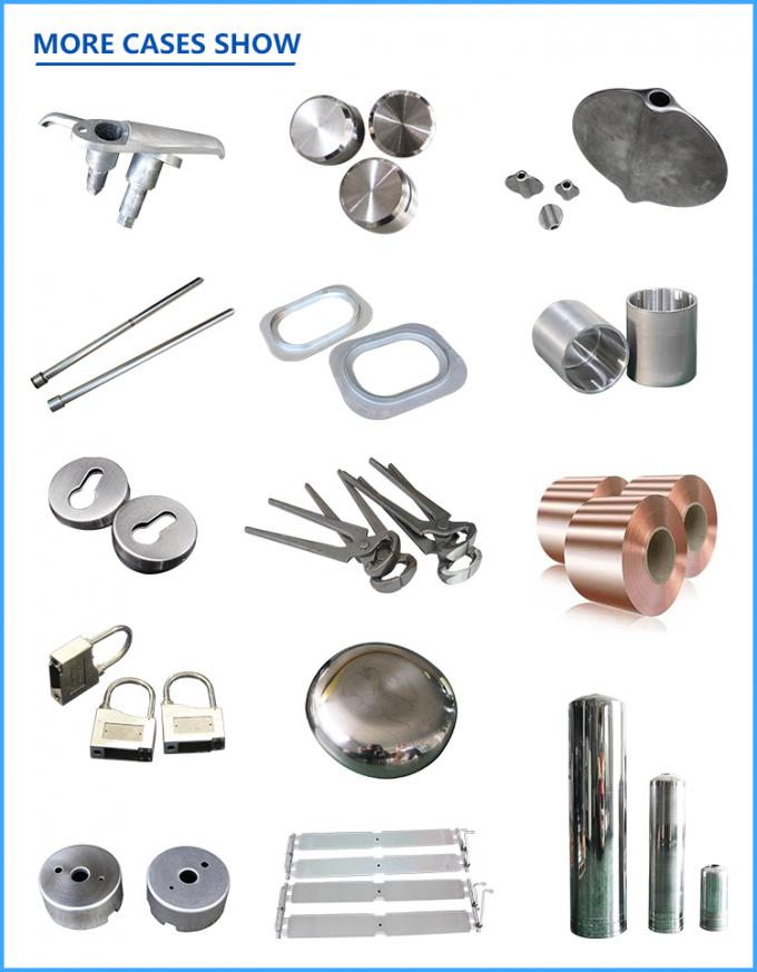 Çevre CMP Otomotiv Parçaları Düz Ayna Yüzeyi Metal Düz Parlatma Makinesi 4