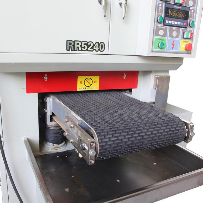 400mmRR Metal ıslak düz yüzey öğütme makinesi Geniş kemer Sander ıslak cilalama makinesi Metal için bitirme bitirme makinesi 10