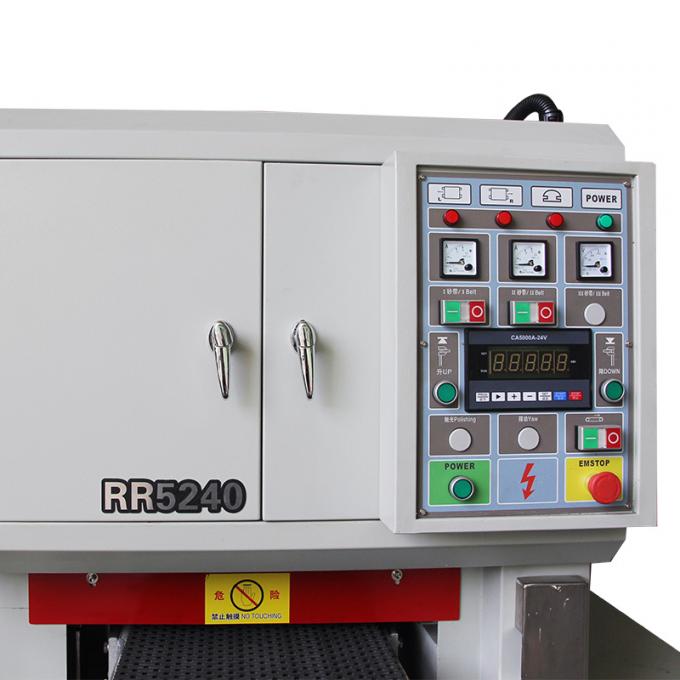 400mmRR Metal ıslak düz yüzey öğütme makinesi Geniş kemer Sander ıslak cilalama makinesi Metal için bitirme bitirme makinesi 11