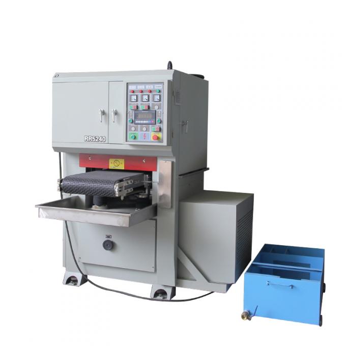 400mmRR Metal ıslak düz yüzey öğütme makinesi Geniş kemer Sander ıslak cilalama makinesi Metal için bitirme bitirme makinesi 13