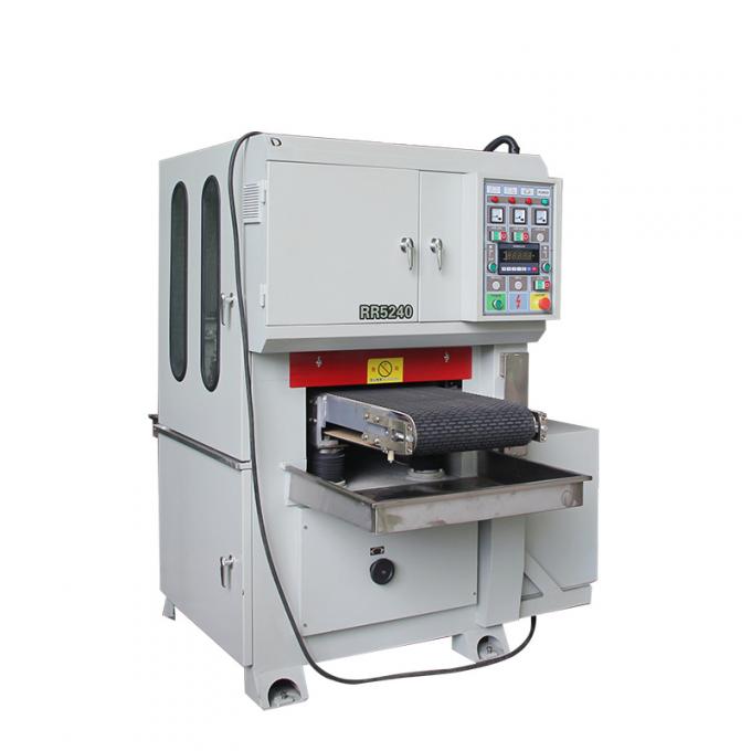 400mmRR Metal ıslak düz yüzey öğütme makinesi Geniş kemer Sander ıslak cilalama makinesi Metal için bitirme bitirme makinesi 12