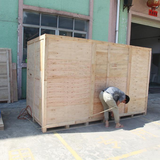 Yüksek verimlilikli 2 istasyonlu CNC fırçalama makinesi Düzenli şekilli yuvarlak kapağın özel düz ve yan işlemleri 8