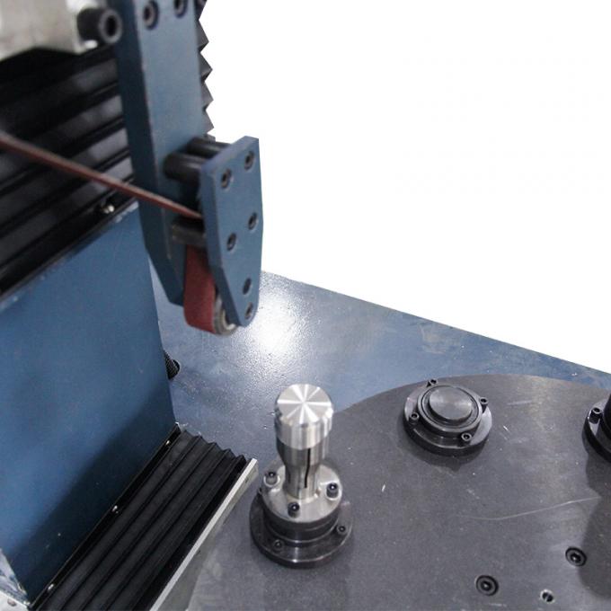 No.4 Dış Kapak Metal Endüstriyel Çift Başlı Sabunlama Disk Poliş Makinesi Çelik Tel için Tel Çekim Makinesi 7