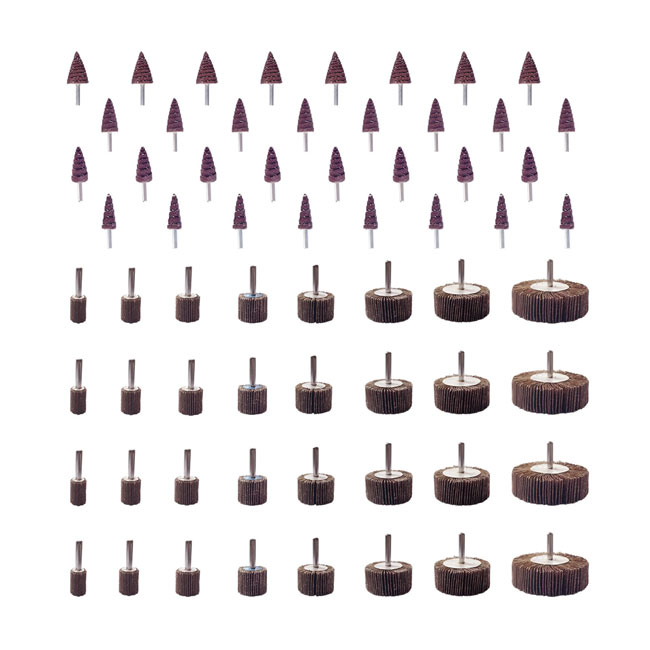 Pürüzsüzleştirme 60/80/120/240 Kırılgan Alüminyum Oksit Flap Wheel For Polishing Grinding 5