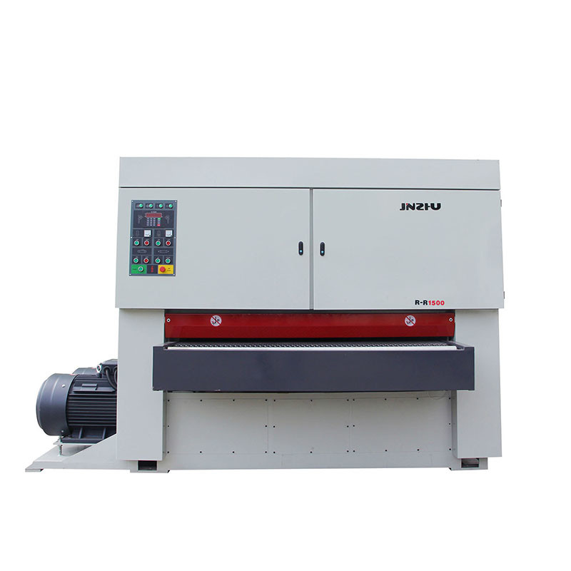 1500MM Otomatik Düz Metal Çapak Alma Makineleri Ayarlanabilir Kayışlı PLC Çekirdek