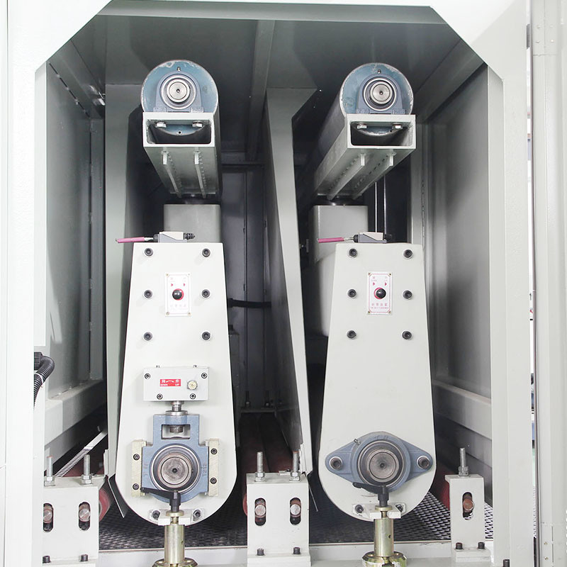 1500MM Otomatik Düz Metal Çapak Alma Makineleri Ayarlanabilir Kayışlı PLC Çekirdek