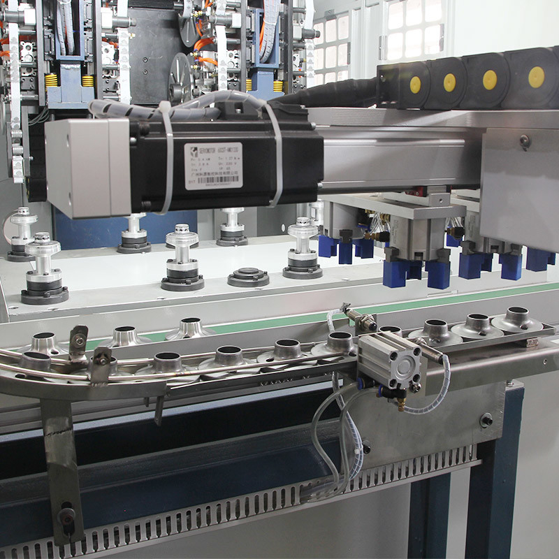 Metal Paslanmaz çelik 304 flanşlı kapı kolu rozetli kapı kolları parçası için parlatma ve taşlama makinesi