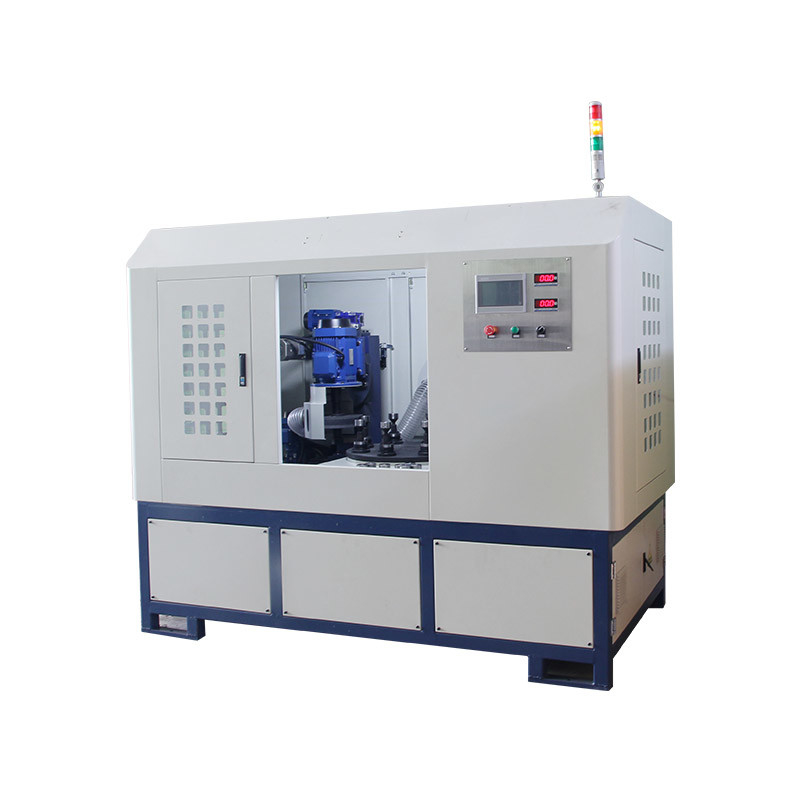 Metal Silindrik Otomatik Metal Dört İstasyonlu Disk Cnc ayna Cnc Araç Döşeme Paslanmaz Çelik Elektrikli Poliş Makinesi