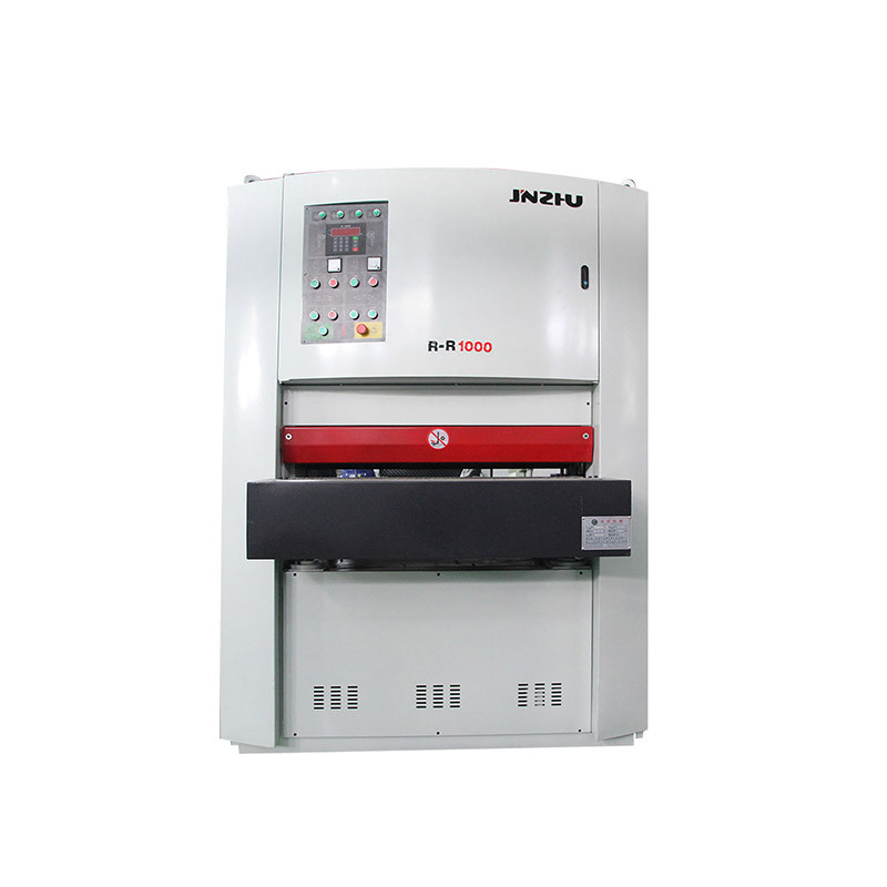 Dayanıklı Yüksek Verimlilik Kuru Düzeltme Rr1000mm Metal Parçalar Yüzey Deburring Sheet Metal Buffing Metal için çizim makinesi