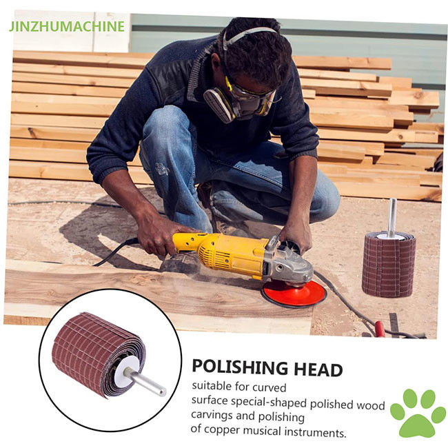 Dayanıklı Zımpara Bezli Kapaklı Taş 250*50 Mm 240 Kum Aşındırıcı Tel Kapaklı Taş Taşlama Parlatma İçin