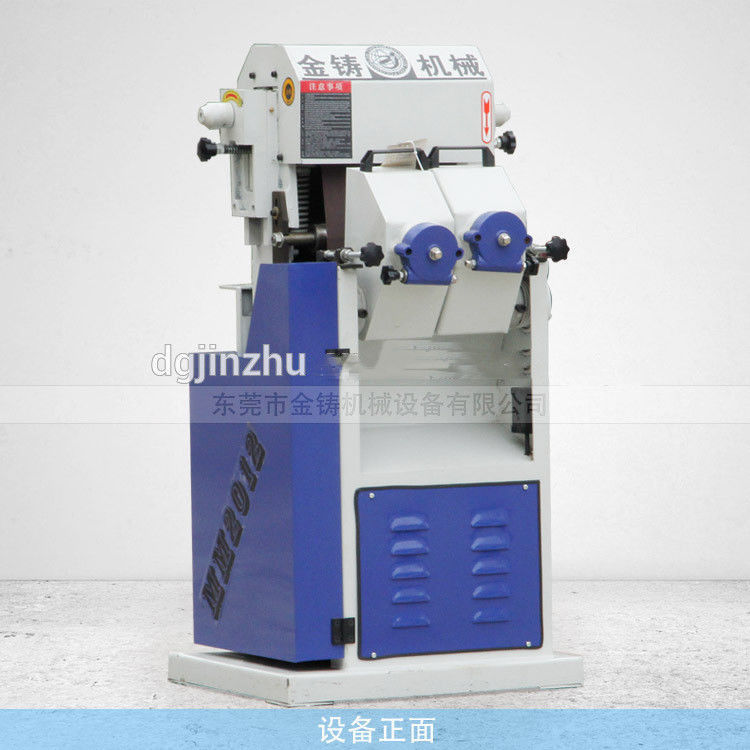 Yuvarlak Boru Yüzeyli Endüstriyel Taşlama Makinesi 3kw * 2 İki Kafalı Motor Gücü