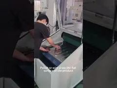 Vakum Adsorpsiyon Paslanmaz Çelik Yaprak Düz Metal Plakası Poliş Makinesi Çevre Dostu Kapaklı